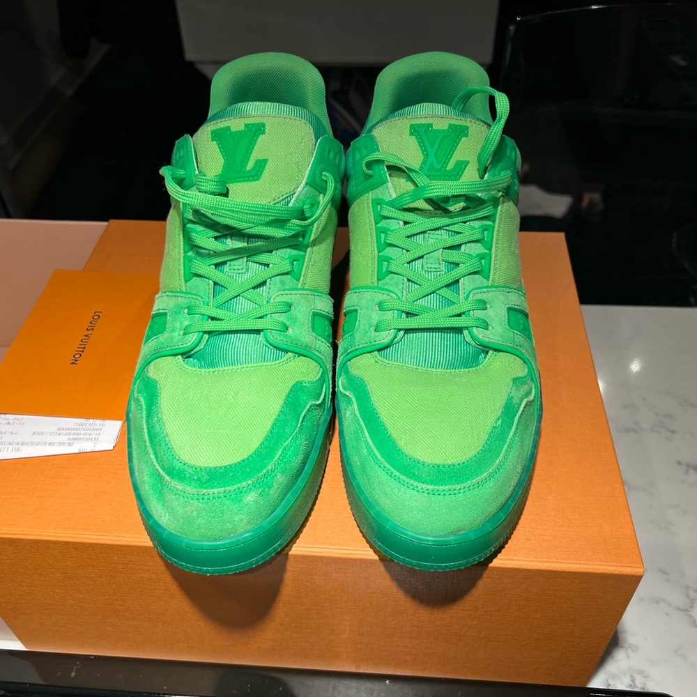 Louis Vuitton Virgil Abloh Florescent LV Trainer